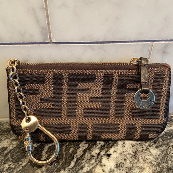 Authentic Fendi Borsa Spy Zucca Nappa Tobacco - Picture 8 of 11